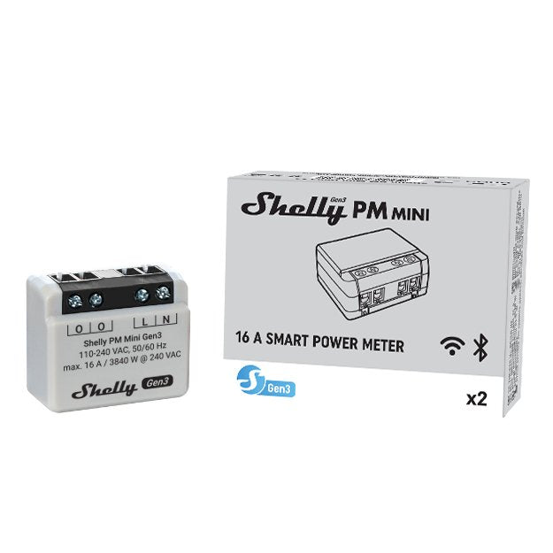 EAN 3800235261613 - Shelly PM Mini Gen3 Interruptor inteligente 1P Gris imagen 5