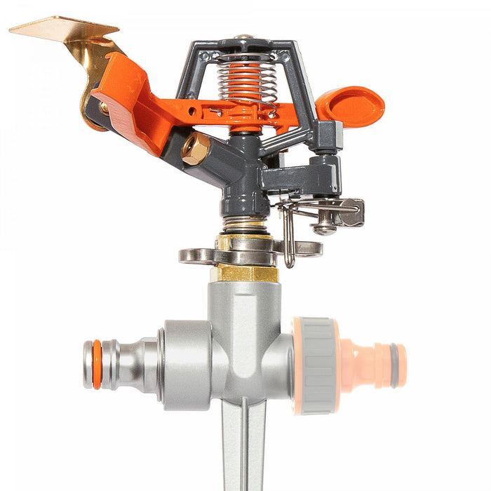 EAN 8800356875237 - Daewoo DWS1120 rociador de agua Rociador de agua oscilante Metal Negro, Gris, Metálico, Naranja imagen 4