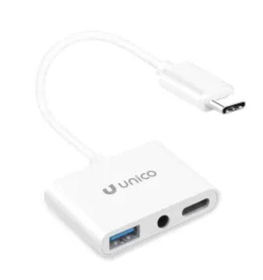 EAN 8435719614194 - UNICO AD1419 base para portátil y replicador de puertos Alámbrico USB 2.0 Blanco imagen 1