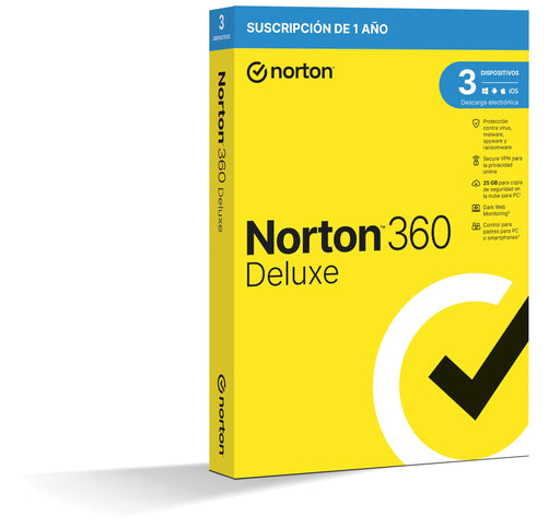 EAN 5397231022068 - Norton 360 Deluxe Seguridad de antivirus Base Español 1 licencia(s) 1 año(s) imagen 2