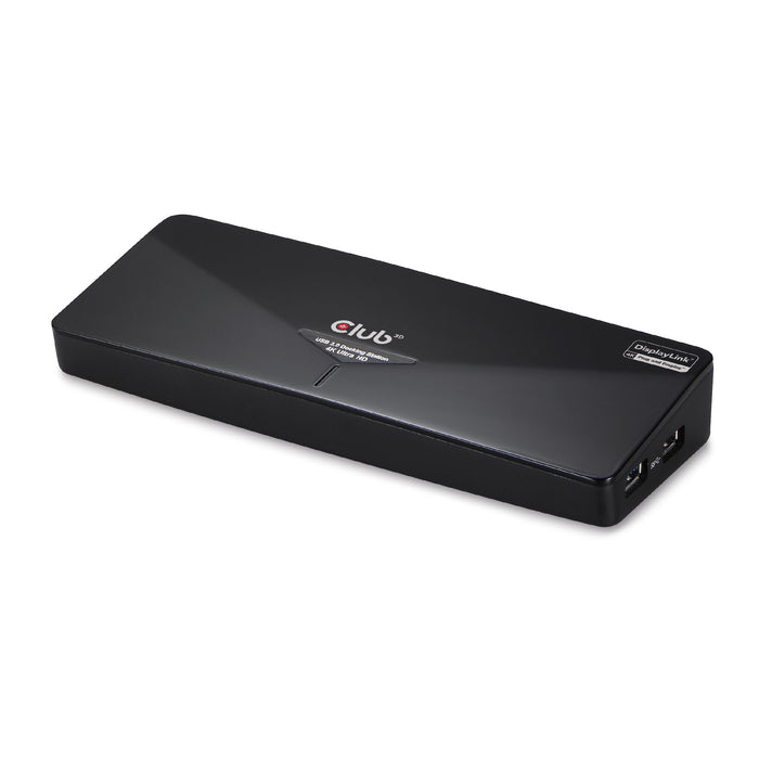 EAN 8717249401070 - CLUB3D SenseVision USB3.0 4K Docking Station Alámbrico USB 3.2 Gen 1 (3.1 Gen 1) Type-A Negro imagen 7