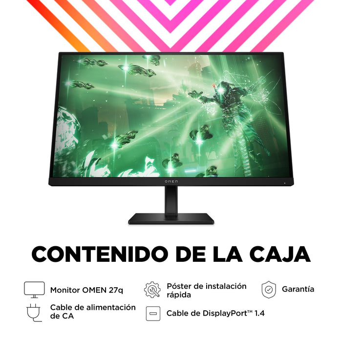 EAN 0197029616517 - OMEN by HP 27 inch QHD 165Hz Gaming Monitor - OMEN 27q pantalla para PC 68,6 cm (27") 2560 x 1440 Pixeles imagen 9