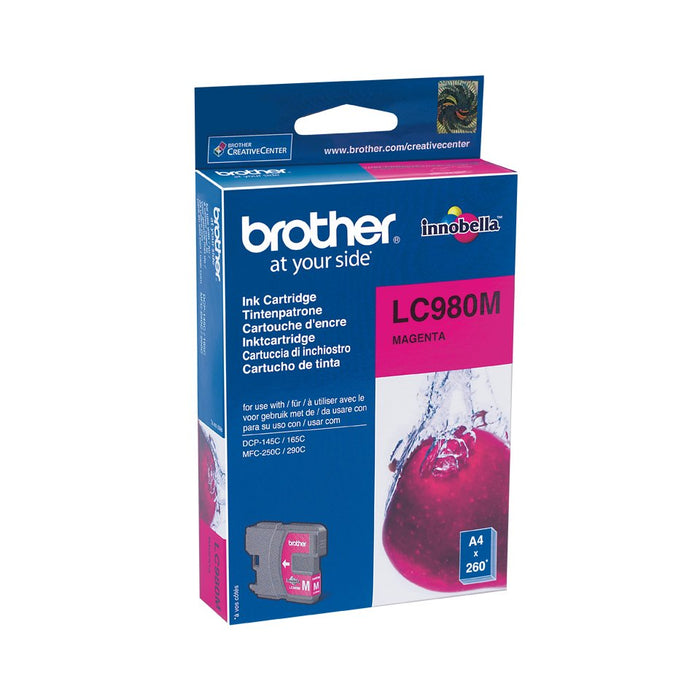 EAN 4977766659635 - Brother LC-980M cartucho de tinta 1 pieza(s) Original Magenta imagen 1