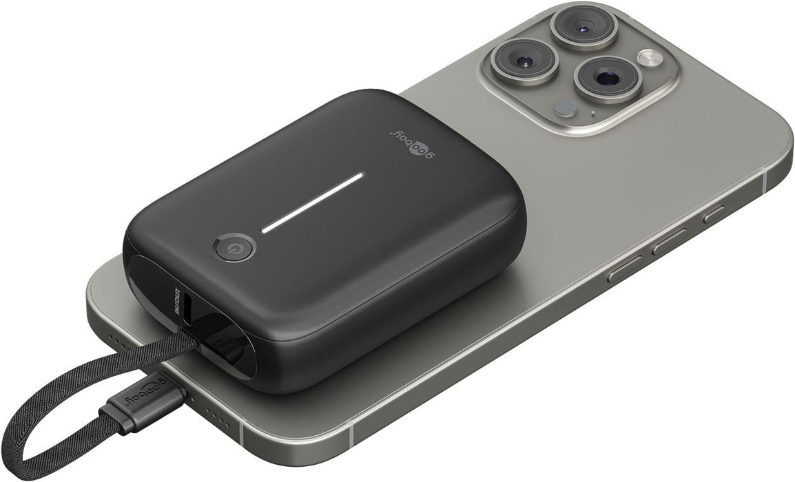 EAN 4040849762512 - Goobay 76251 batería externa Polímero de litio 10000 mAh Negro imagen 4