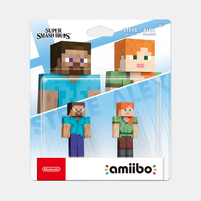 EAN 0045496381059 - Nintendo amiibo Steve & Alex Super Smash Bros Figura de juego interactiva imagen 3