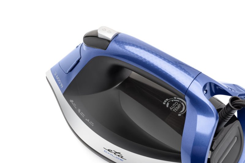 EAN 8590393405596 - Eta Chloe 2276 90000 Plancha vapor-seco Suela de cerámica 2500 W Azul, Plata imagen 5