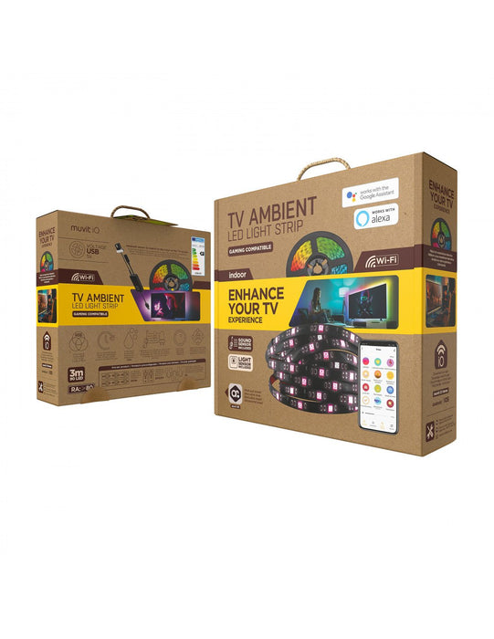 EAN 8426801164772 - Muvit MIOLST005 iluminación inteligente Tira de luz inteligente Wi-Fi imagen 5