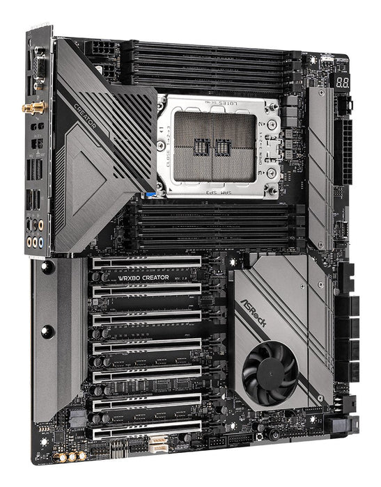 EAN 4710483941368 - Asrock WRX80 CREATOR R2.0 AMD WRX80 Zócalo sWRX8 ATX extendida imagen 4