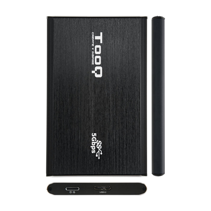 EAN 8433281007314 - TooQ TQE-2529B caja para disco duro externo Carcasa de disco duro/SSD Negro 2.5" imagen 3