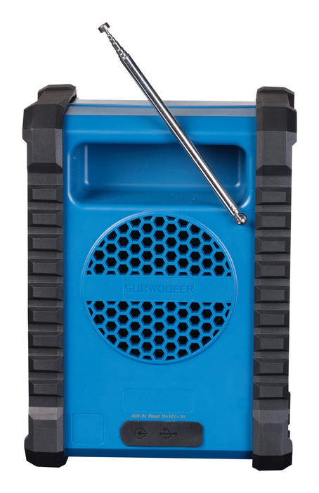 EAN 5706751073649 - Denver WRB-60 transmisor FM Bluetooth Azul, Gris imagen 2