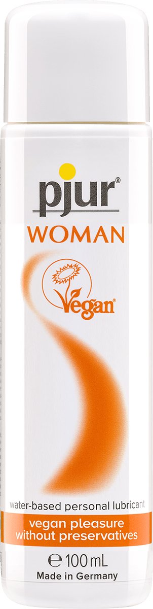 EAN 0827160113155 - pjur Woman Vegan Juguete sexual, Vaginal 100 ml 100 g Lubricante de base acuosa imagen 1