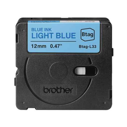 EAN 4977766836234 - Brother BTAG-L33 cinta para impresora de etiquetas Azul sobre azul claro imagen 2