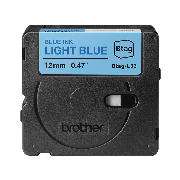 EAN 4977766836234 - Brother BTAG-L33 cinta para impresora de etiquetas Azul sobre azul claro imagen 2