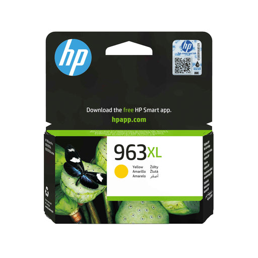 EAN 192545866606 - HP 963XL High Yield Yellow Original Ink Cartridge cartucho de tinta 1 pieza(s) Alto rendimiento (XL) imagen 1