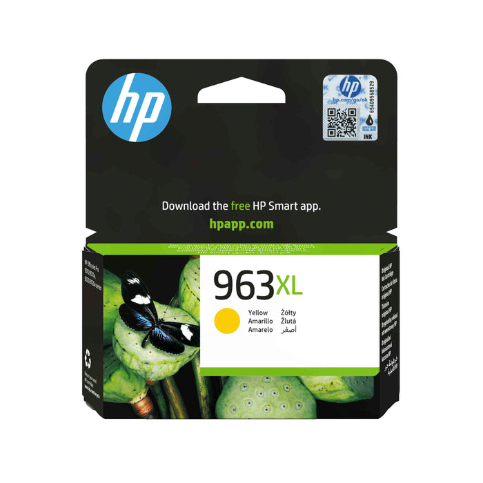 EAN 192545866606 - HP 963XL High Yield Yellow Original Ink Cartridge cartucho de tinta 1 pieza(s) Alto rendimiento (XL) imagen 1