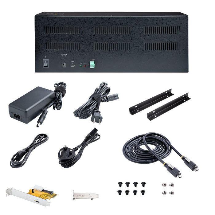 EAN 0065030894630 - StarTech.com 4PCIE-PCIE-ENCLOSURE tarjeta y adaptador de interfaz PCIe, Terminal imagen 11