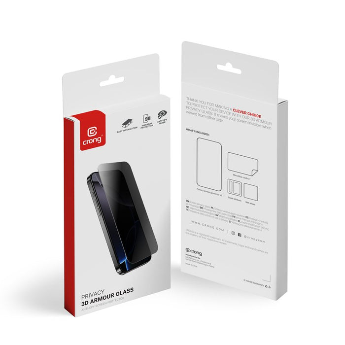 EAN 5904310705677 - Crong Privacy 3D Armour Glass Protector de pantalla para privacidad Apple 1 pieza(s) imagen 7