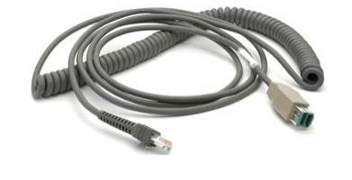 EAN 8596375196643 - Zebra CBA-U28-C15ZBR accesorio para lector de código de barras Cable de carga imagen 1