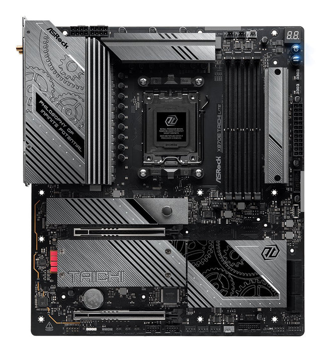 EAN 4710483947445 - Asrock 90-MXBPA0-A0UAYZ placa base AMD X870 Zócalo AM5 ATX extendida imagen 2