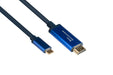 EAN 4014619554652 - Alcasa 4520-CSF015B adaptador de cable de vídeo 1,5 m USB Tipo C HDMI tipo A (Estándar) Azul imagen 1