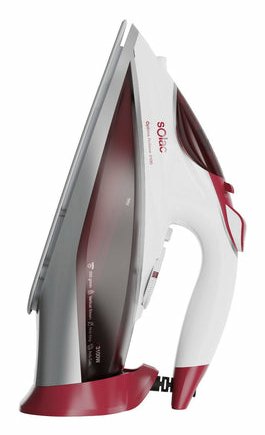 EAN 8433766187104 - Solac Optima Relieve 3100 Plancha a vapor Suela de cerámica 3100 W Rojo, Blanco imagen 4