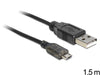 EAN 4043619832729 - DeLOCK USB 2.0-A - USB micro-B, 1.5m cable USB 1,5 m USB A Micro-USB B Negro imagen 2