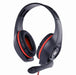 EAN 8716309117029 - Gembird GHS-05-R auricular y casco Auriculares Alámbrico Diadema Juego Negro, Rojo imagen 1