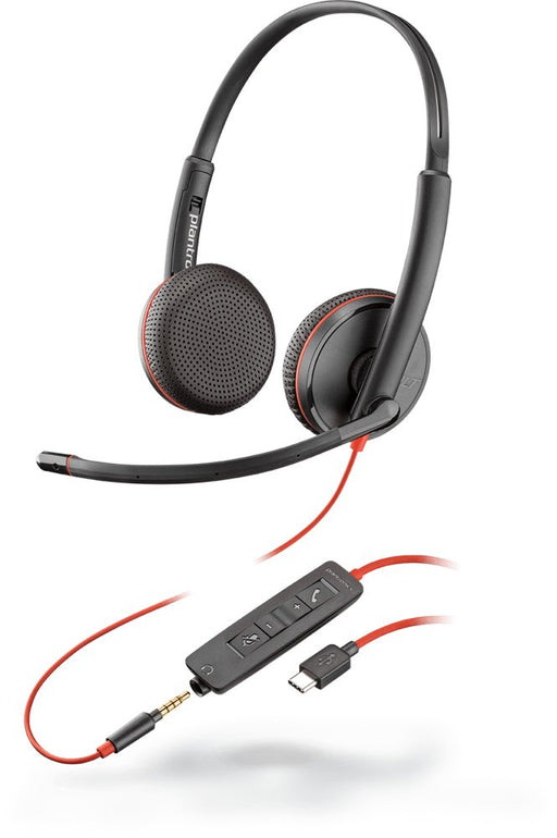 EAN 0017229173170 - Poly Blackwire C3225 Auriculares Alámbrico Diadema Oficina/Centro de llamadas USB Tipo C Negro imagen 1