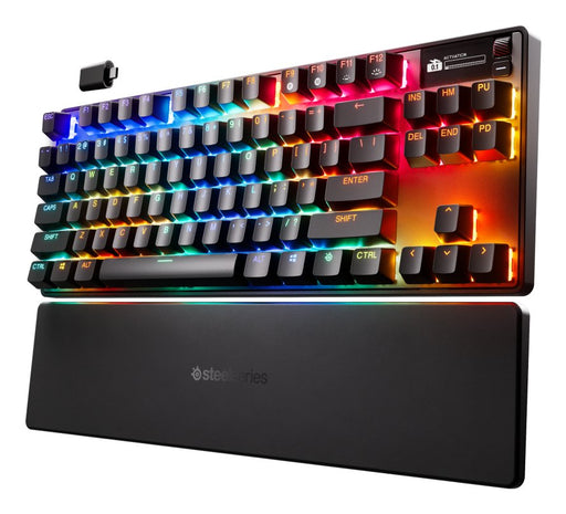 EAN 5707119058865 - Steelseries APEX PRO TKL WIRELESS GEN 3 teclado Juego USB + RF Wireless + Bluetooth Inglés de EE. UU. Neg imagen 1