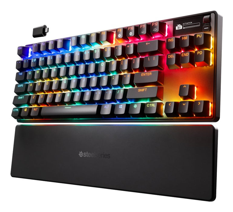 EAN 5707119058865 - Steelseries APEX PRO TKL WIRELESS GEN 3 teclado Juego USB + RF Wireless + Bluetooth Inglés de EE. UU. Neg imagen 1