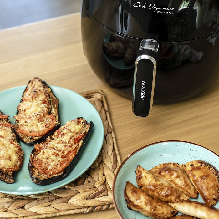 EAN 8436042557400 - PRIXTON Cook Organics Compact Pro Sencillo 5 L Independiente 2000 W Freidora de aire caliente Negro, Plat imagen 6