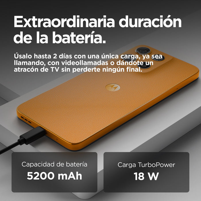 EAN 0840023280948 - Motorola moto g15 17,1 cm (6.72") SIM doble Android 15 4G USB Tipo C 8 GB 128 GB 5200 mAh Naranja imagen 8
