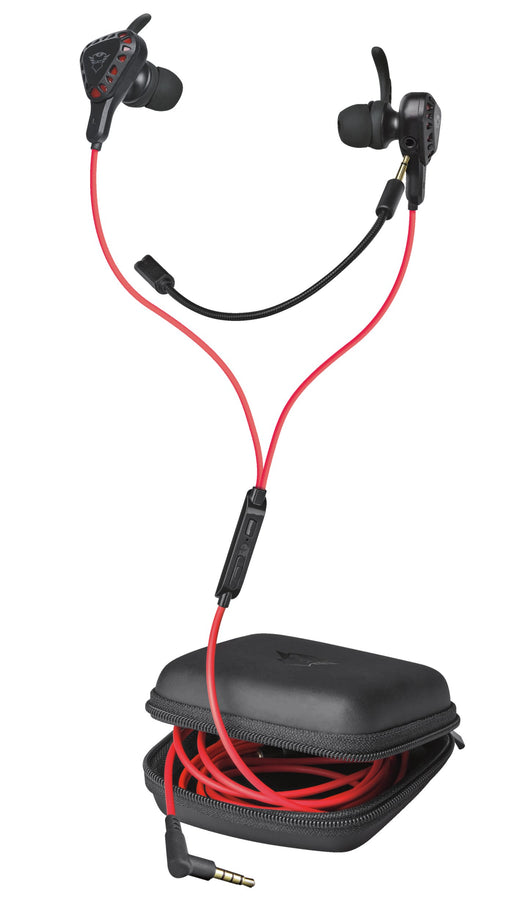 EAN 8713439230291 - Trust TRU GXT 408 Auriculares Alámbrico Dentro de oído Juego Negro, Rojo imagen 1