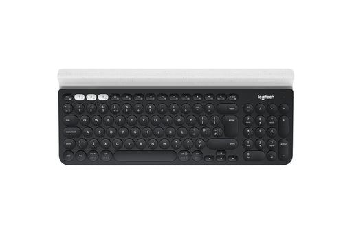 EAN 5099206064966 - Logitech 920-008036 teclado Universal RF Wireless + Bluetooth QWERTZ Suizo Gris, Blanco imagen 1