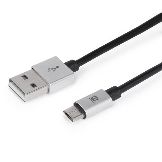 EAN 8435555100103 - Maillon Technologique Premium MTPMUS241 cable USB USB 2.0 1 m USB A Micro-USB B Plata imagen 1