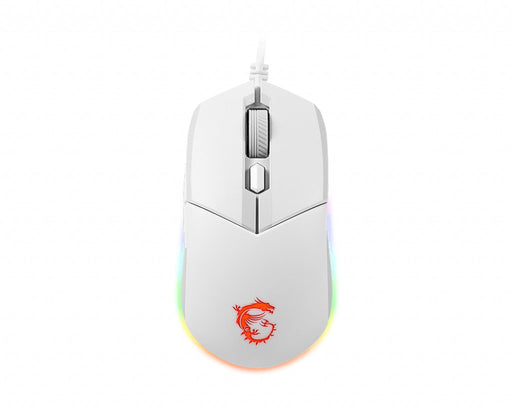 EAN 4719072813536 - MSI CLUTCH GM11 WHITE ratón Juego Ambidextro USB tipo A Óptico 5000 DPI imagen 1