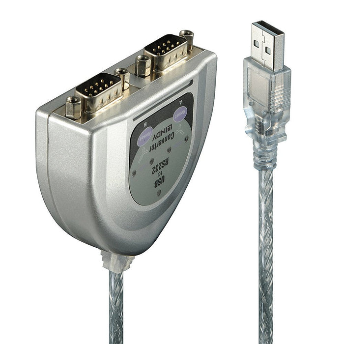 EAN 4002888428897 - Lindy 42889 cable de serie Plata 0,6 m USB tipo A DB-9 imagen 1