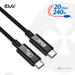 EAN 8719214472313 - CLUB3D CAC-1575 cable USB USB4 Gen 2x2 2 m USB C Negro imagen 8