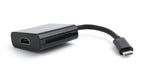 EAN 8716309097642 - Gembird A-CM-HDMIF-01 Adaptador gráfico USB 3840 x 2160 Pixeles Negro imagen 1