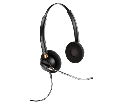 EAN 0197029632760 - Poly EncorePro 520V Binaural Headset VoiceTube +Quick Disconnect Alámbrico Diadema Llamadas/Música Negro imagen 1