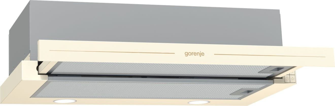 EAN 3838782146183 - Gorenje BHP62CLI campana Semintegrada (extraíble) Marfil 435 m³/h imagen 3
