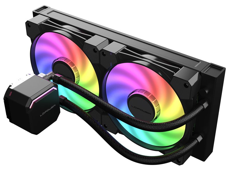 EAN 4262443280388 - LC-Power LC-CC-280-B-ARGB sistema de refrigeración para ordenador Procesador Sistema de refrigeración líq imagen 3