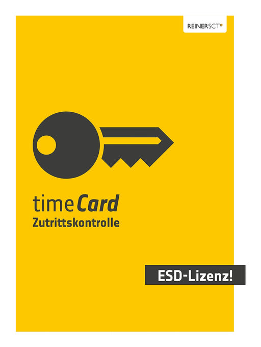 EAN 4011170084444 - Reiner SCT timeCard access control, 10 employees, ESD, 1 year Comercial 1 licencia(s) Descarga electrónic imagen 1