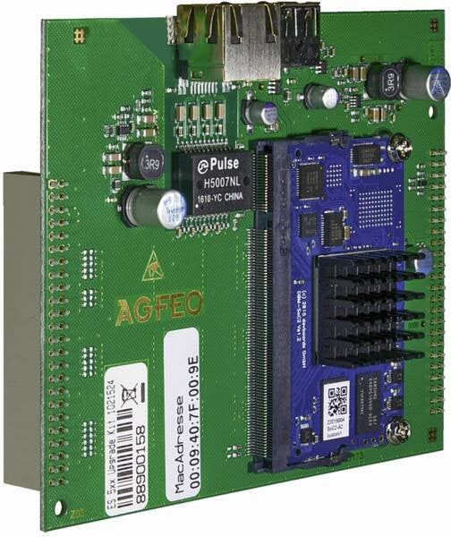 EAN 4021972015218 - AGFEO ES 5xx Upgrade Kit IP módulo adicional (add-on) Azul, Verde, Gris imagen 1