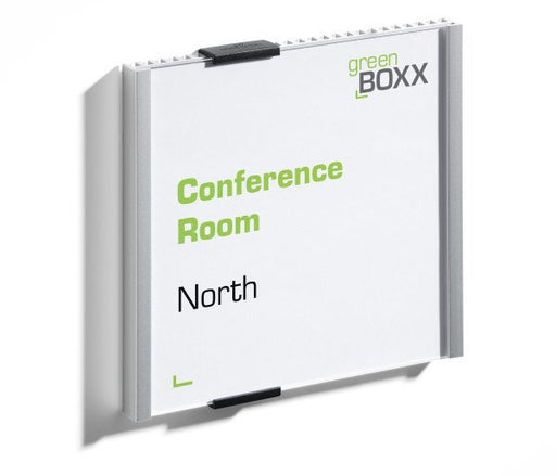 EAN 4005546400044 - Durable INFO SIGN Portacarteles 15 x 15cm Acrílico, Aluminio Plata imagen 1