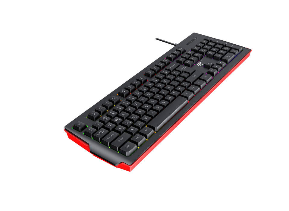 EAN 6939119047771 - Havit KB866L (Black and red) teclado Juego USB QWERTY Negro, Rojo imagen 2