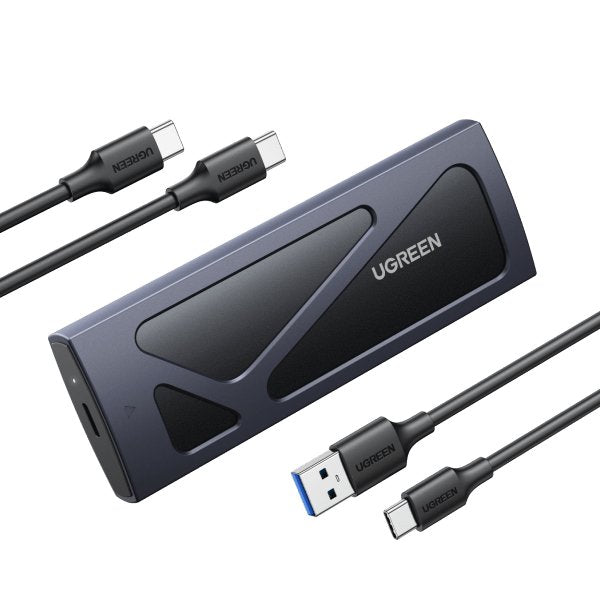 EAN 6941876215126 - Ugreen 15512 caja para disco duro externo Caja externa para unidad de estado sólido (SSD) Negro, Gris M.2 imagen 1