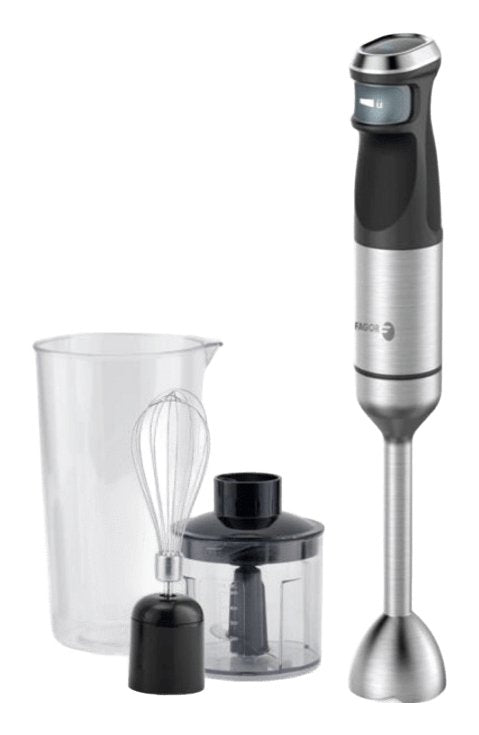 EAN 8436589741430 - Fagor Divamix Steel 0,7 L Batidora de inmersión 1500 W Negro, Gris, Acero inoxidable imagen 1