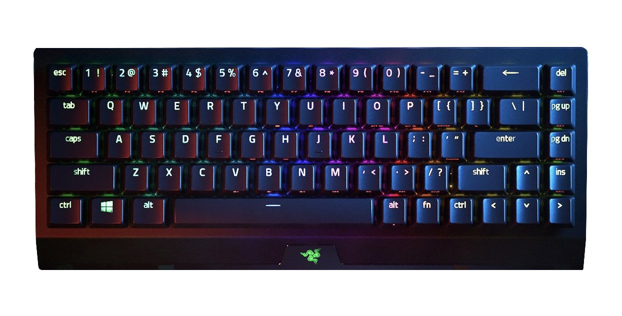EAN 8886419347170 - Razer BlackWidow V3 Mini HyperSpeed teclado Juego USB + RF Wireless + Bluetooth Negro imagen 1