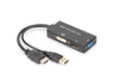 EAN 4016032433866 - Digitus AK-330403-002-S adaptador de cable de vídeo 0,2 m HDMI tipo A (Estándar) DVI-D Negro imagen 1